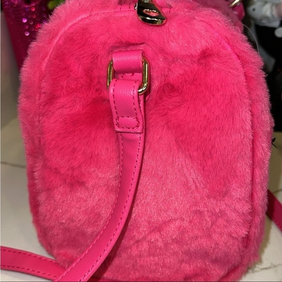 NWT JUICY COUTURE pink fluffy bag - Picture 10 of 10
